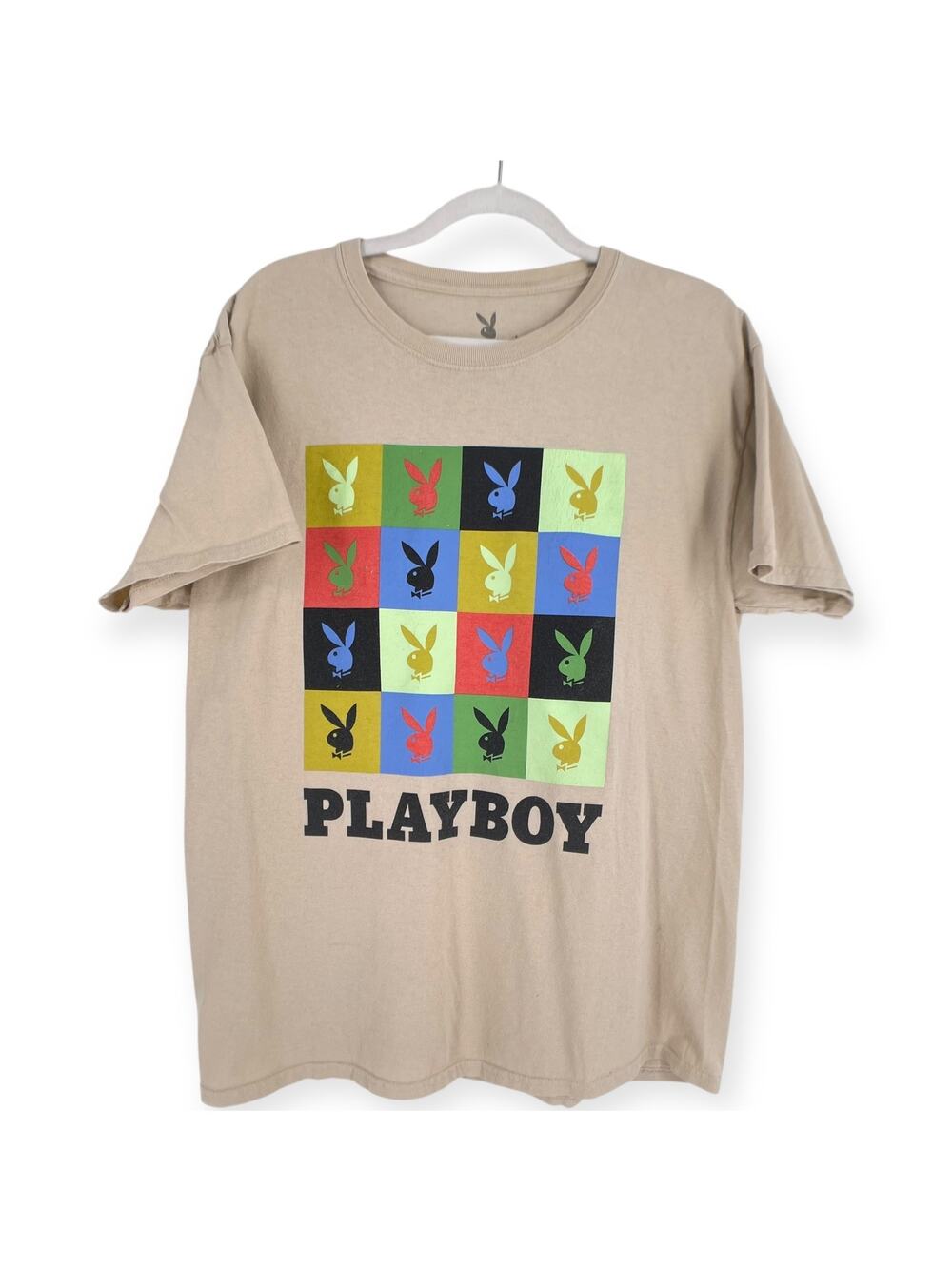 Playboy Bunny Logo Icon Tad Pop Art Culture Andy Warhol Style Shirt M Unisex